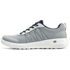 Skechers GO WALK Anti-Slip And Wear-Resistant Breathable Low-Top Casual Shoes Men's Gray GRAY/NAVY, 41