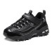 Skechers Cushioning Wear-Resistant Low-Top Kids Lifestyle Shoes All Black Kids' Черный, 27.5