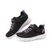 Skechers Girls Slip Resistant Cushioning Abrasion Resistant Low Top Kids' Running Shoes Black Teenagers Черный, 28.5