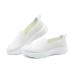 Skechers Cushioning Wear-Resistant Low-Top Casual Shoes Women's White Белый Желтый, 37