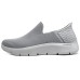 Skechers Slip Ins Go Walk 'Light Grey' Серый Белый, 40