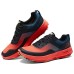 Skechers GO RUN Anti-Slip Wear-Resistant Low-Top Casual Running Shoes Men's Black Orange Red Black Orange Red, 41