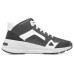 Skechers Global Jogger Anti-Slip Wear-Resistant Mid-Top Casual Shoes Men's Black Blue 39.5