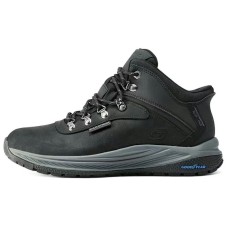 Skechers SKECHERS MENS USA Anti-Slip Wear-Resistant Mid-Top Outdoor Shoes Men's Black Черный, 39.5
