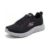 Skechers Cushioning Low-Top Casual Shoes Men's Black Red Красно-черный, 40