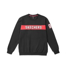 Skechers Sweatshirts Men Black Черный, XL