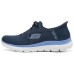 Skechers Breathable Coverage Low-Top Casual Shoes Women's Blue Синий, 36