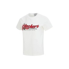 Skechers T-Shirts Women's Marshmallow White Белый, M