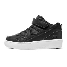Skechers Anti Slip Wear Resistant Low Top Kids' Skateboarding Shoes Black Teenagers Черный, 27.5