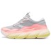 Skechers Sport Cushioning Slip Resistant Breathable Coverage Support Rebound Low Top Casual Shoes Women's Light Gray Light Gray/Multicolor, 37