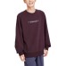 Skechers Sports Alliance Series Sweatshirt Unisex Fig Purple Fig Purple/04QS, XS