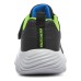 Skechers Slip Resistant Cushioning Abrasion Resistant Low Top Kids Lifestyle Shoes Black Blue Teenagers 35