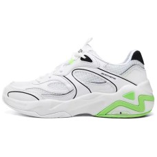 Skechers ATHLETICS SPORT PERFORMANCE Chunky Sneakers Men Low-Top White/Green/Black White/Lemon Yellow, 42.5
