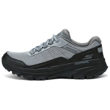 Skechers MEN'S GO Slip-Resistant Low-Top Casual Running Shoes Men's Gray Gray Black/GYBK, 45