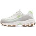 Skechers DLITES Wear-Resistant Low-Top Running Shoes Women's Ecru 35.5