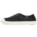 Skechers Wide Fit Anti-Slip Wear-Resistant Low-Top Canvas Shoes Women's Black 37
