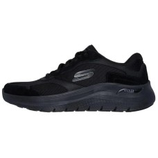 Skechers ARCH FIT 2.0 Anti-Slip Wear-Resistant Low-Top Casual Shoes Men's Black Черный, 43
