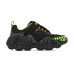 Skechers Durable Breathable Lightweight Kids Lifestyle Shoes Black Green Teenagers Черно-зеленый, 36