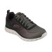 Skechers Skechers Track TRACK- RIPKENT Cushioning Anti-Slip And Wear-Resistant Low-Top Casual Shoes Men's Black White 42