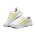Skechers Flection Cushioning, Slip Resistant, And Abrasion Resistant Low Top Running Shoes Men's Gray Yellow 44