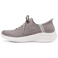 Skechers Sport Breathable Support Low-Top Casual Shoes Women's Dark Taupe Зеленый, 37