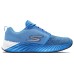 Skechers Cushioned Slip Resistant Abrasion Resistant Low Top Casual Running Shoes Men's Blue 41