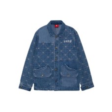 LiNing Sports Basketball Collection Denim Jackets Men Denim Blue Голубой, XL