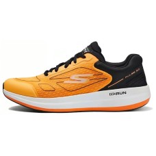 Skechers Cushioning Abrasion Resistant Lightweight Slip Resistant Low Top Casual Shoes Men's Bright Orange Оранжевый, 40