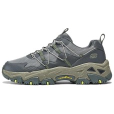 Skechers OUTDOOR Anti-Slip Wear-Resistant Low-Top Casual Shoes Men's Taupe gray/multicolor, 43