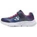 Skechers Girls Cushioning, Wear Resistant Low Top Kids' Running Shoes Marine Blue Multicolor Teenagers Marine Blue/Multicolor, 32