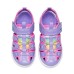 Skechers Slip Resistant, Abrasion Resistant, Breathable Children's Sandals Fuchsia Color Teenagers 37