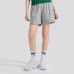 Skechers Casual Shorts Women's Medium Heather Gray Medium Heather Gray 004F, M