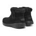 Skechers ON THE GO STELLAR Thermal Waterproof Short Mid Calf Snow Boots Women's Black Черный, 35