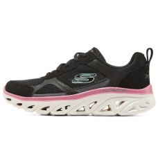 Skechers Glide step Sport Cushioned Slip Resistant Abrasion Resistant Low Top Casual Shoes Women's Black Multicolor 36