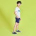 Skechers Slip Resistant, Abrasion Resistant, Breathable Children's Sandals Blue Black Teenagers 33.5