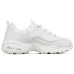Skechers D Lites Low Top Running Shoes White Women's 39