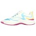 Skechers Ashley Park X Durable Breathable Low-Top Casual Shoes Women's White Blue White blue, 35.5