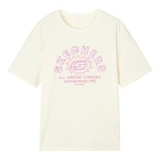 Skechers T-Shirt Marshmallow White Kids' Marshmallow white 0074, 120