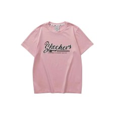 Skechers Funny Monster Drop Shoulder Sleeve T Shirt Women's Розовый, S