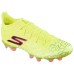 Skechers FG Rubber Long Studs Anti-Slip Wear-Resistant Soccer Shoes Unisex Yellow Black Yellow Black, 42