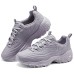 Skechers DLITES Anti-Slip Wear-Resistant Breathable Rebound Low-Top Casual Running Shoes Women's Purple Gray Фиолетовый, 37.5
