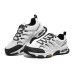 Skechers Cushioning, Slip Resistant, And Abrasion Resistant Low Top Running Shoes Men's White Black 42