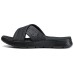 Skechers Slip Resistant Abrasion Resistant Slide Slippers Women's Black Черный, 37