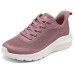 Skechers Bob's Cushioning Anti-Slip And Wear-Resistant Coverage Support Low-Top Casual Running Shoes Women's Rose Red Розовый, 35