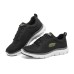 Skechers Flex Advantage 4.0 Cushioning Anti-Slip And Wear-Resistant Low-Top Casual Shoes Men's Black 39.5