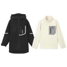 Skechers Grade School Windbreaker Jackets сажа, 170