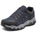 Skechers OUTDOOR Anti-Slip And Wear-Resistant Balance Low-Top Hiking Shoes Men's Black Черный, 43