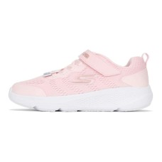 Skechers GO RUN Elevate Cushioning Anti-Slip And Wear-Resistant Kids Lifestyle Shoes Pink Teenagers 28.5