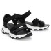 Skechers D'Lites Sandals Black Women's 35