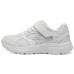 Kids Skechers Girls Cushioning Wear-Resistant Low-Top Kids' Running Shoes White Белый, 33